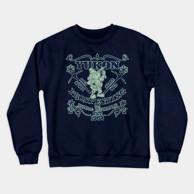 Yukon Prospecting and Bumble Reforming Crewneck Sweatshirt by RangerRob